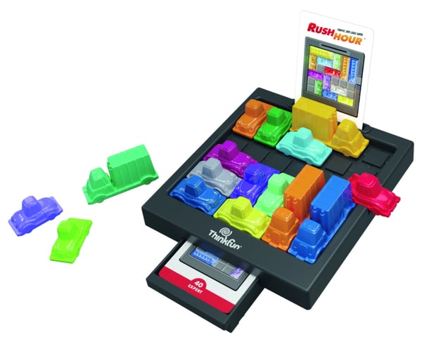 ThinkFun 76601 sällskapsspel Rush Hour Brädspel Logik