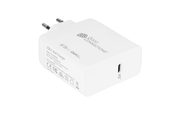 Alcasa PCA-W005W oplader til mobil enhed Universel Hvid Vekselstrøm Hurtig opladning Indendørs