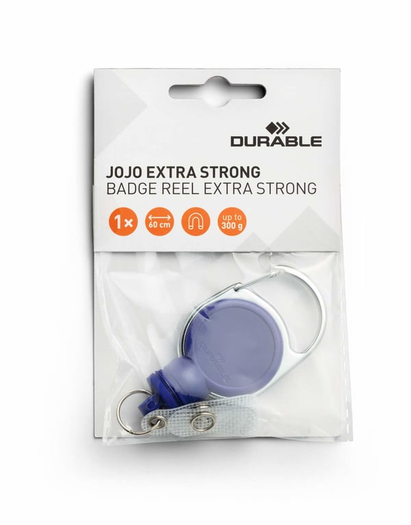 Durable 832907 kulkulupapidike Nimikortin kotelo Metalli, Muovi 1 kpl