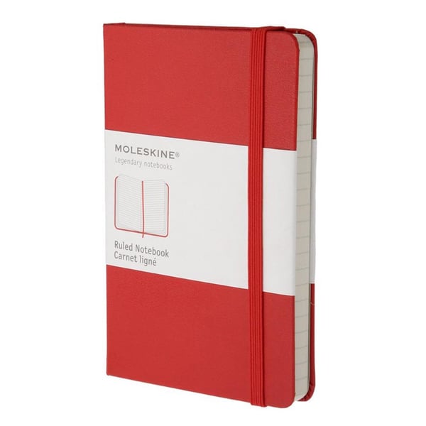 Miniatyrbillede 1 af 4: Moleskine Classic blok og notesblok 240 ark Rød
