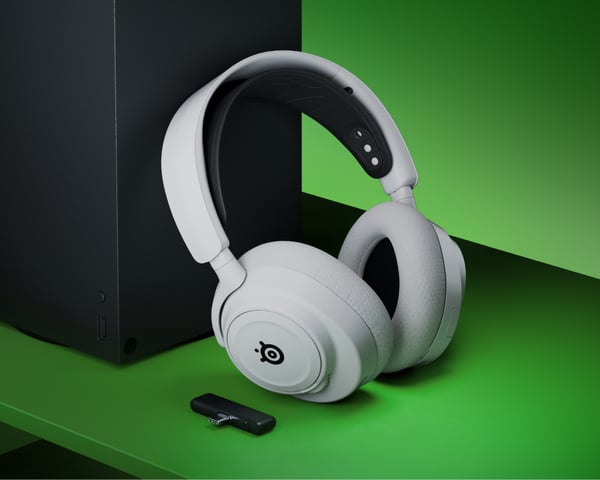 Steelseries ARCTIS NOVA 7X WHITE Headset Trådløs Spil Bluetooth Hvid