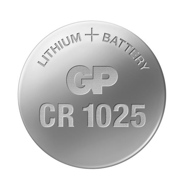 Miniatyrbillede 1 af 2: GP Batteries 103238 husholdningsbatteri Engangsbatteri CR1025 Lithium-Manganese Dioxide (LiMnO2)