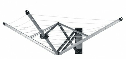 Brabantia WallFix Wall-mountable rack Sølv