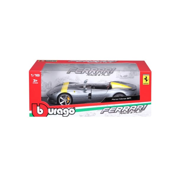 Miniatyrbild 15 av 18: BBURAGO Ferrari Monza SP1 1:18 Modellsuperbil Förmonterad
