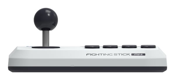 Hori Fighting Stick Mini Hvid, Sort USB Flightstick PC, PlayStation 4, PlayStation 5
