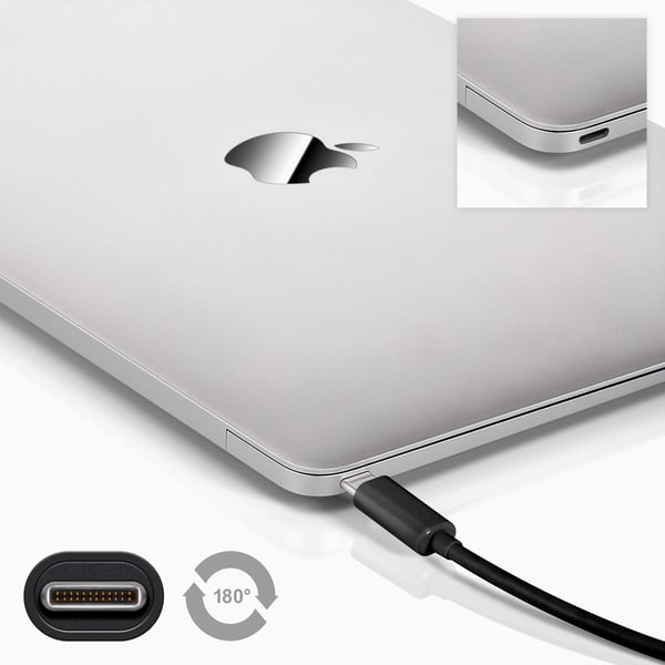 Miniatyrbillede 3 af 3: Goobay 67895 USB-kabel USB 2.0 0,2 m Micro-USB B USB C 0,48 Gbit/sek. Sort