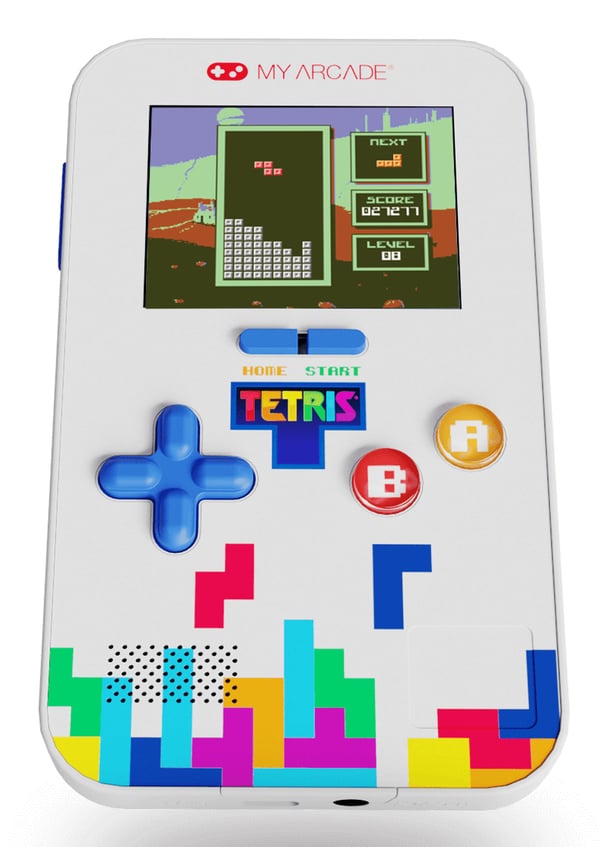 Miniatyrbillede 1 af 7: My Arcade Tetris Go Gamer bærbar spilkonsol 6,35 cm (2.5") Flerfarvet