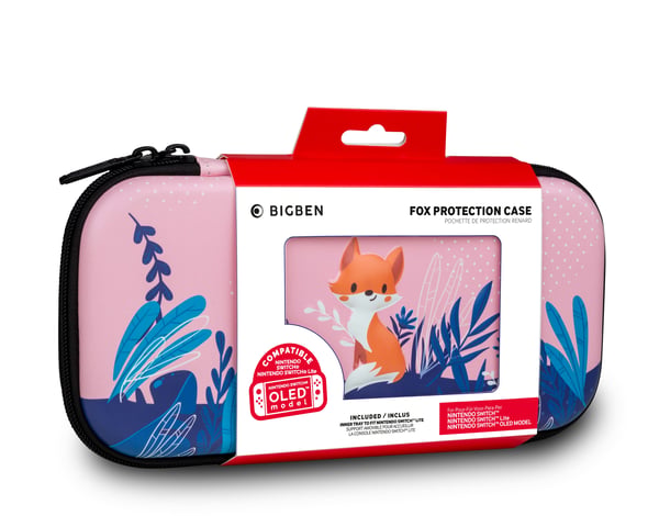 Pikkukuva 9 / 9: NACON Fox Hardshell case -kotelo Nintendo Monivärinen