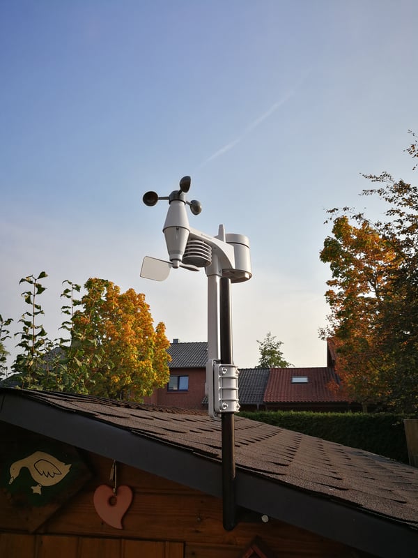Bresser Optics 7002550CM3000 digital väderstation Svart, Grå Batteri