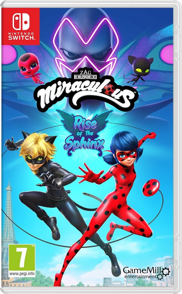 Miniatyrbild 1 av 5: GameMill Entertainment Miraculous: Rise of the Sphinx Standard Nintendo Switch