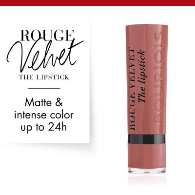 Miniatyrbild 5 av 8: Bourjois Rouge velvet lipstick 2,4 g 13 Nohalicious Matt