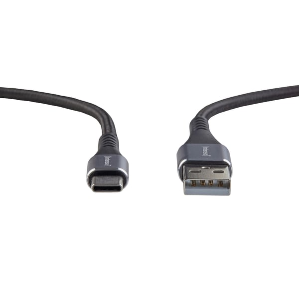 Intenso CHARGING/DATA CABLE A60C MIX 3PCS PACK ZWART USB-kabel USB A USB C Sort