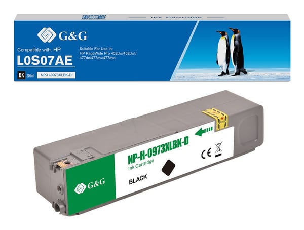 G&G 16473 mustekasetti 1 kpl Yhteensopiva Musta