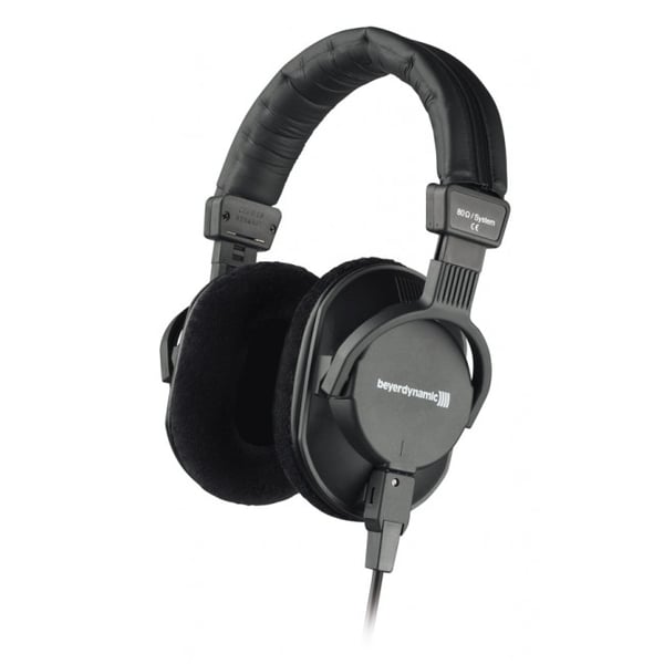 Beyerdynamic DT 250, 250 ohms Hörlurar Kabel Huvudband Musik Svart