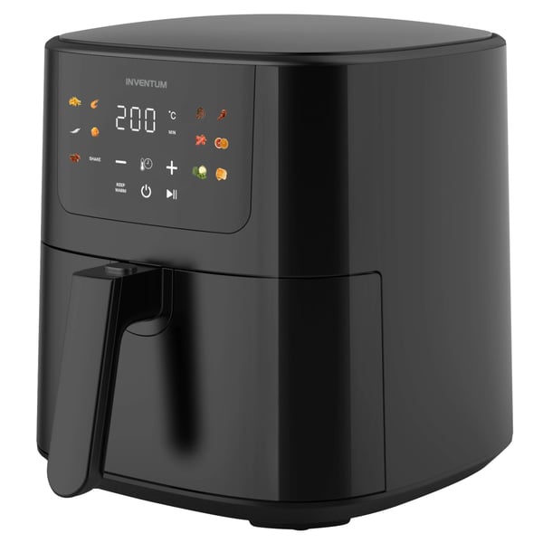 Inventum GF501HLDB frituregryde Enkelt 5 L Enkeltstående 1500 W Varmluftsteger Sort