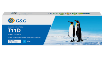 Pikkukuva 3 / 3: G&G NP-E-T11D2C(PG) mustekasetti 1 kpl Yhteensopiva Syaani