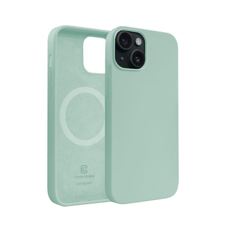 Miniatyrbild 3 av 3: Crong Color Cover Magnetic - iPhone 15 MagSafe-fodral (Mint)