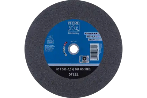 Miniatyrbild 1 av 3: PFERD Stationary cut-off wheels SGP HD STEEL 5 styck