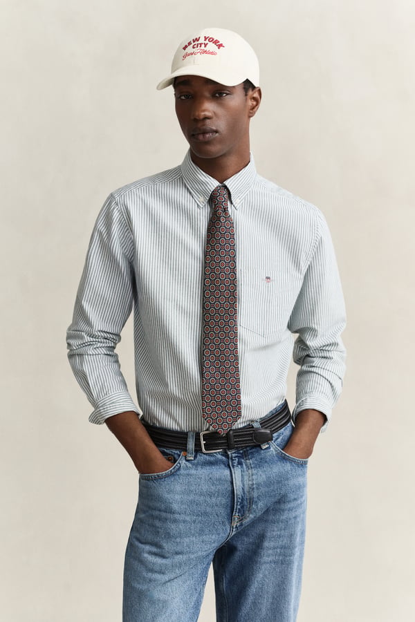 Miniatyrbild 1 av 7: Gant 3000230-321 Skjorta Button down-krage Långärmad Bomull