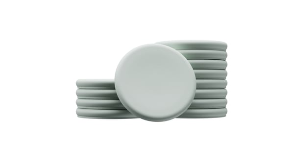 Miniatyrbild 6 av 6: Legamaster Magnet för glastavlor sage green 5st