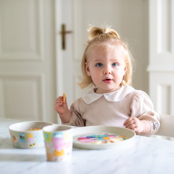 koziol 8049713 servis för småbarn Toddler dinner set
