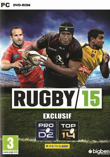 Miniatyrbillede 1 af 4: Bigben Interactive Rugby 15, PC Standard