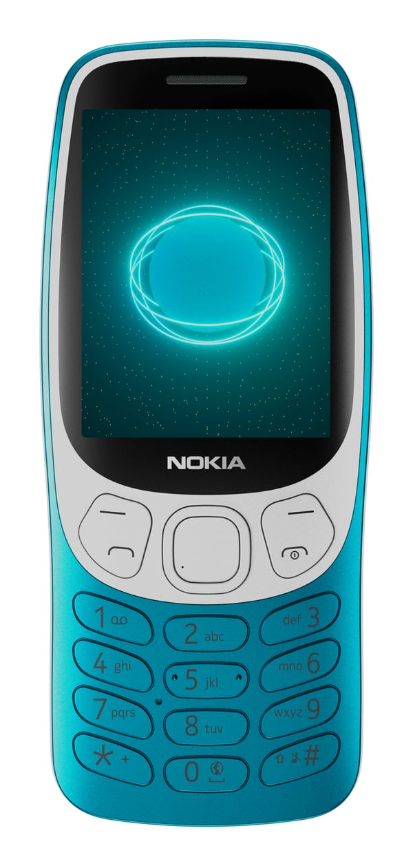 HMD Nokia 3210 (2024) 6,1 cm (2.4") 89 g Blå Feature telefon HMD Nokia 3210 (2024) 6,1 cm (2.4") 89 g Blå Feature telefon