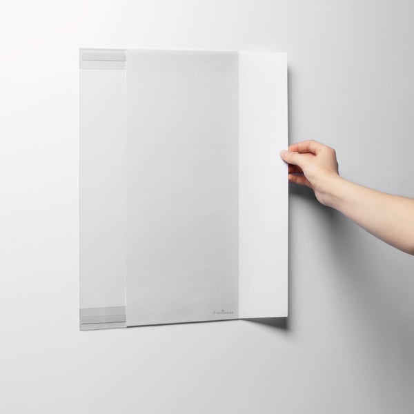 Miniatyrbild 2 av 5: Durable 504519 skylthållare och informationsställ A3 Återvunnen polyetentereftalat (rPET) Transparent