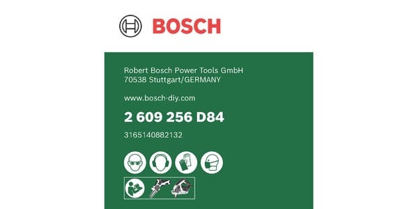 Miniatyrbild 3 av 3: Bosch 2 609 256 D84 sågblad till sticksåg, dekupörsåg och tigersåg Figursågblad Stål 1 styck
