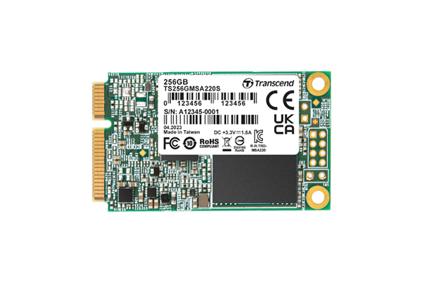 Transcend 220S 256 GB mSATA Serial ATA III 3D NAND