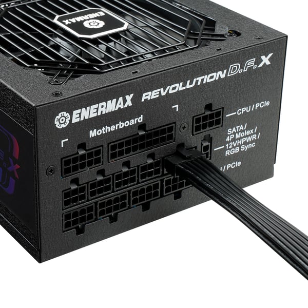 Enermax Revolution DFX virtalähdeyksikkö 850 W 20+4 pin ATX ATX Musta