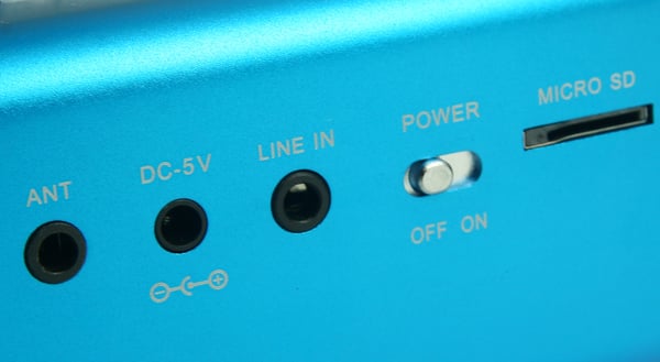 Miniatyrbillede 5 af 6: Technaxx MusicMan MA Soundstation Blå 6 W