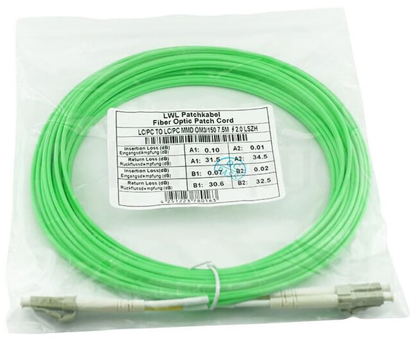 Miniatyrbillede 2 af 5: BlueOptics SFP3131GU1MK InfiniBand og fiberoptisk kabel 1 m LC Grøn