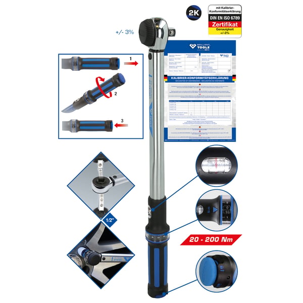 Brilliant Tools BT141902 momentnøgle