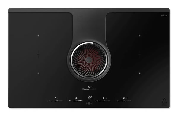 Pikkukuva 1 / 8: Elica NIKOLATESLA ONE HP RAW BR/A/83 Musta Kiinteä 83 cm Keittoalueinduktioliesi 4 alue(tta) Sisäänrakennettu huppu