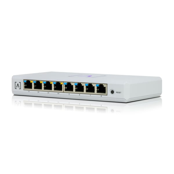 Alta Labs S8-POE netværksswitch Administreret Gigabit Ethernet (10/100/1000) Strøm over Ethernet (PoE) Hvid