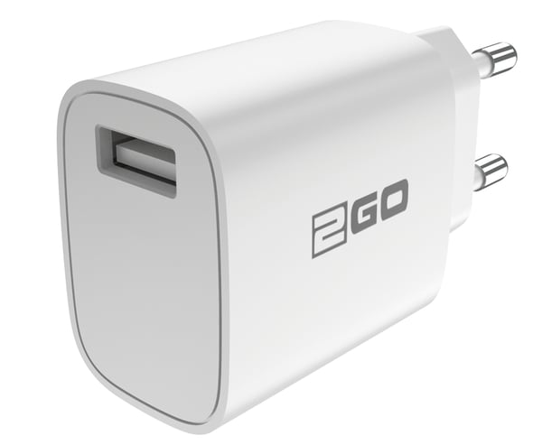 2GO 797253 mobiililaitteen laturi Universaali Valkoinen AC Sisätila