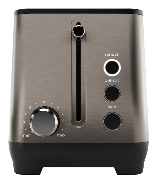 Pikkukuva 2 / 3: Aiwa KOFOTATSU 7 2 viipale(i)ta 1600 W Ruostumaton teräs