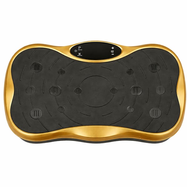 Extralink Moonwalk Spin Move Platofrma Wibracyjna do Cwiczen Fitness 200W zlota
