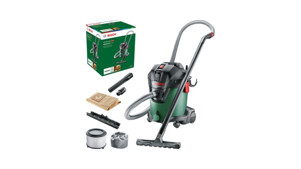 Bosch AdvancedVac 20 300 AW 20 L Musta, Vihreä
