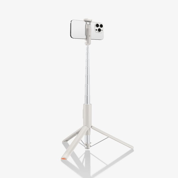 Spigen Tripod Selfie Stick | S541W selfiepinne Smartphone Beige