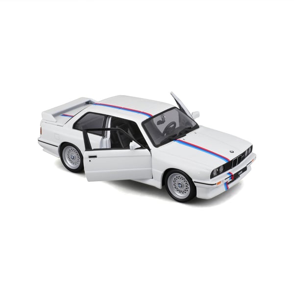 Miniatyrbild 4 av 10: BBURAGO BMW M3 e30 Modellpersonbil Förmonterad 1:24