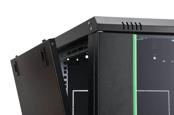 Digitus DN-19 09U-6/6-EC-SW rack 9U Väggmonterad rack Svart