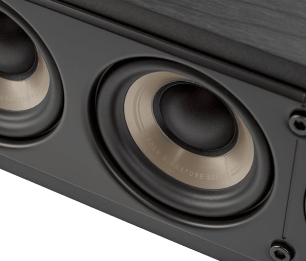 Polk Audio SIGS35CELBK högtalare 5-vägs Svart Kabel