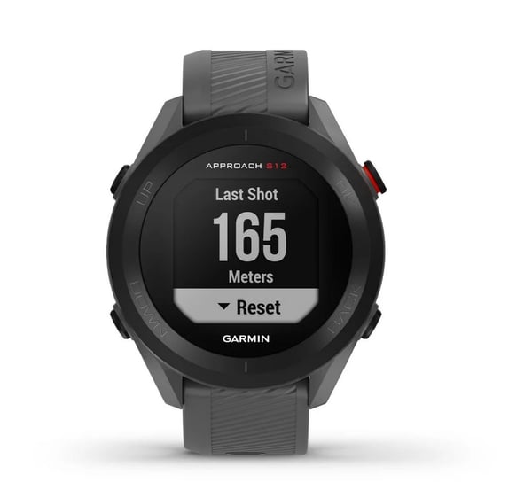 Garmin Approach S12 MIP 43 mm Digital 176 x 176 pixel Berøringsskærm Grå GPS (satellit)
