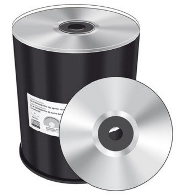 Miniatyrbillede 1 af 4: MediaRange MR285 blank CD CD-R 700 MB 52x 100 stk