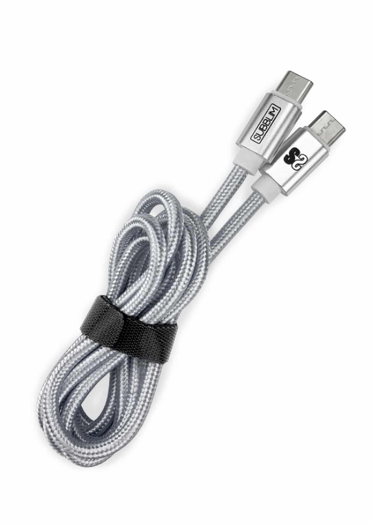 SUBBLIM SUBCHG-5CPD10 mobilladdare Smartphone Silver Cigarr tändare, USB Snabb laddning Automatisk