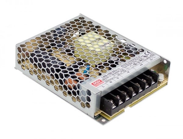 MEAN WELL LRS-100-12 enhed til strømforsyning 102 W Metallic