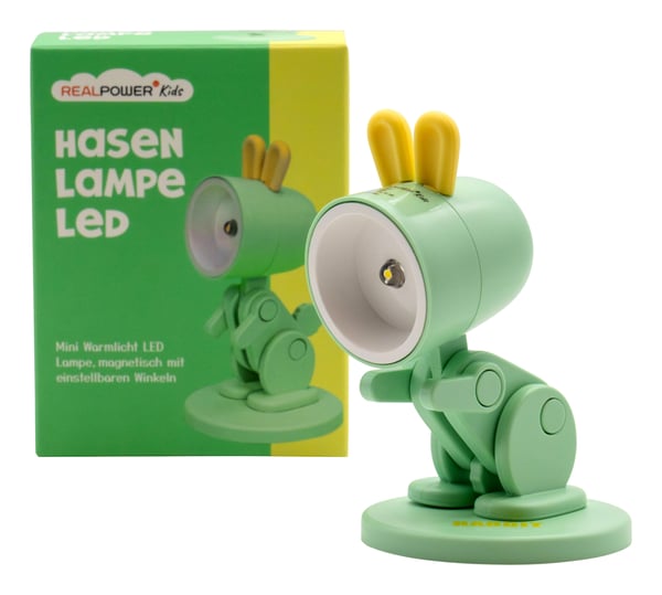 Miniatyrbillede 2 af 3: RealPower 486318 bordlampe LED Grøn, Gul