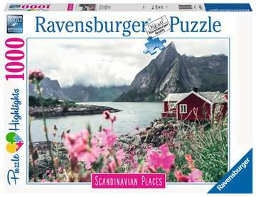 Miniatyrbillede 1 af 2: Ravensburger 16740 puslespil 1000 stk Landskab